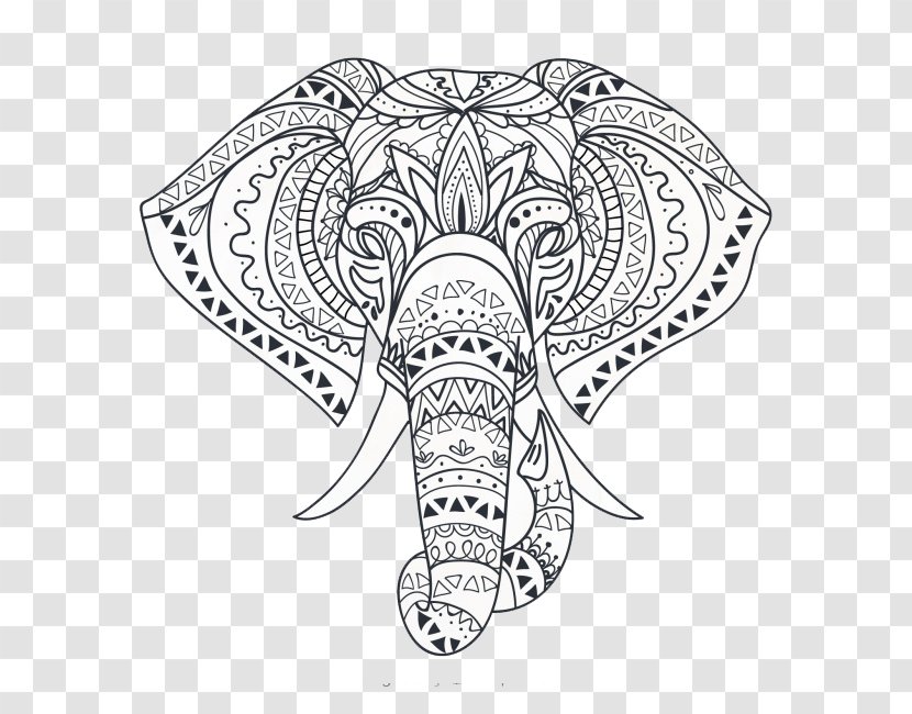 Elephant Wall Decal Sticker Tile - War Transparent PNG