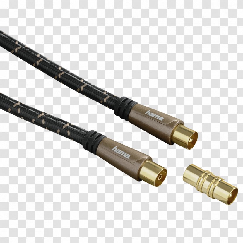 Coaxial Cable Electrical Connector Television Aerials - Stereo Transparent PNG