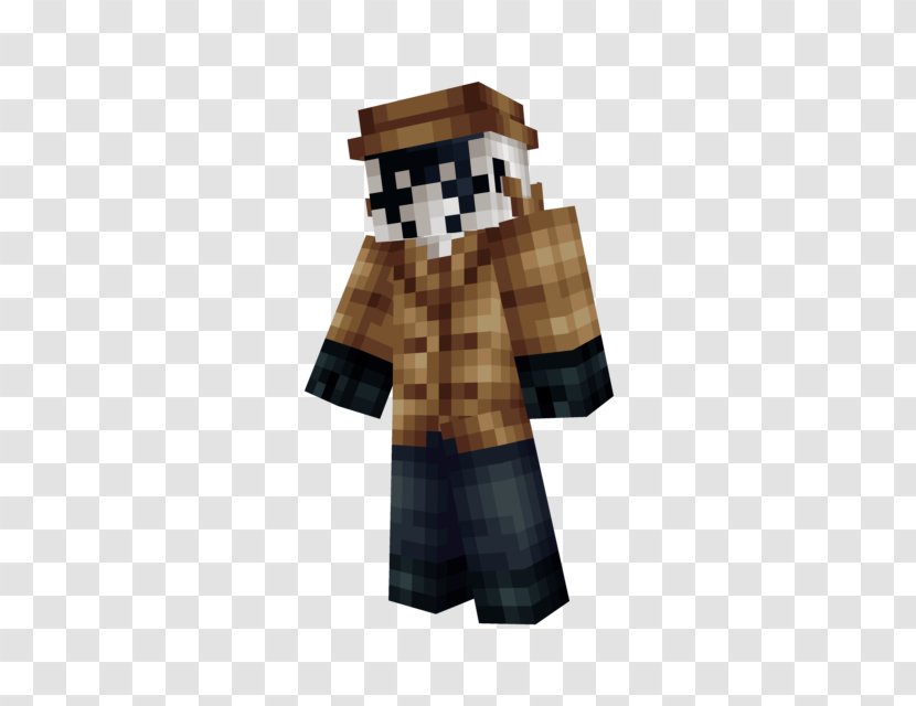 Minecraft Rorschach Watchmen Mod Video Game - Watchman Transparent PNG