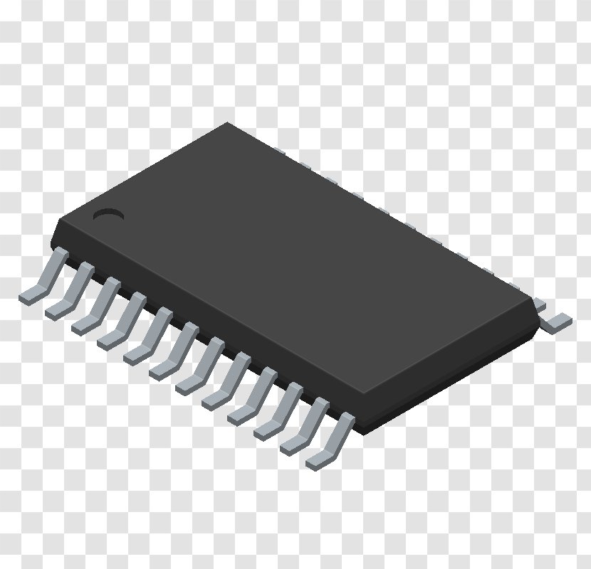 Transistor Footprint Microcontroller STMicroelectronics - Surfacemount Technology - Small Outline Integrated Circuit Transparent PNG