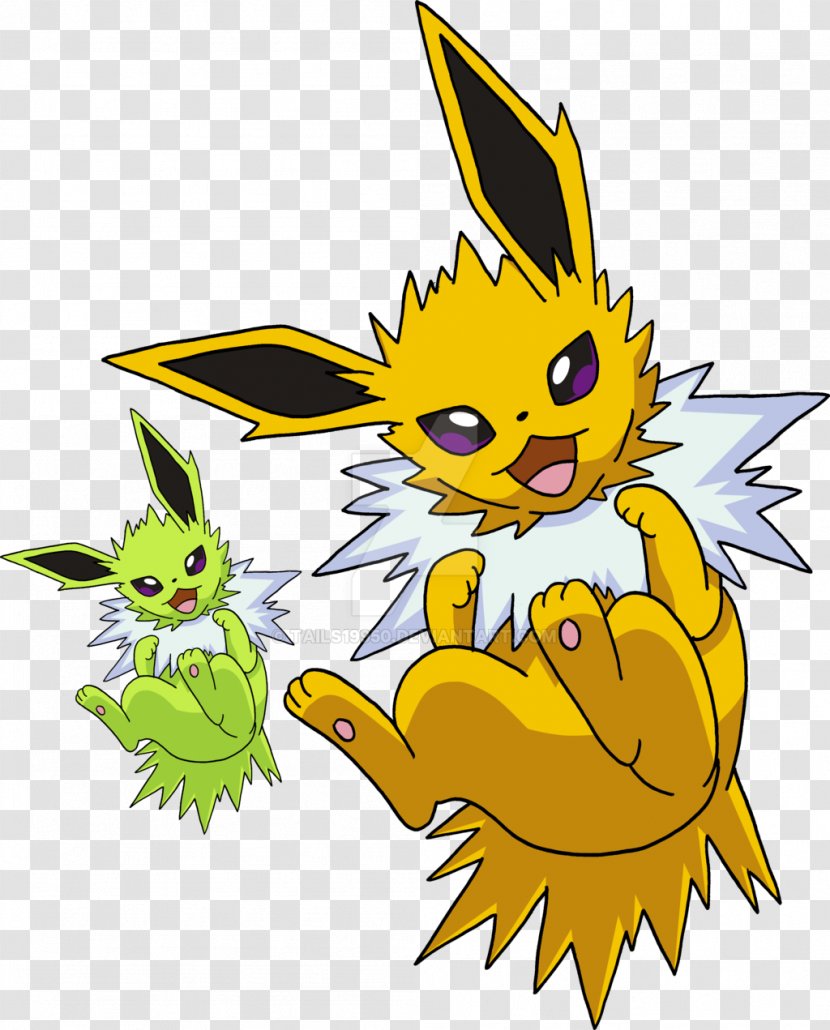 Pikachu Jolteon Eevee Flareon Glaceon - Plant Transparent PNG