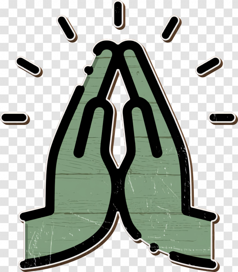Funeral Icon Pray Icon Transparent PNG