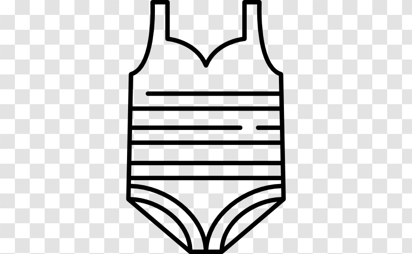 White Swimwear Swimsuit Top Swimsuit Bottom One-piece Swimsuit Transparent PNG