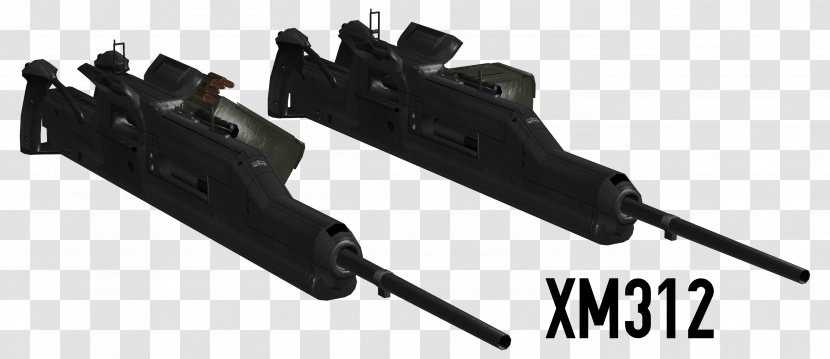XM312 GameBanana Doom 3 ARES FMG Heavy Machine Gun - Hardware Transparent PNG