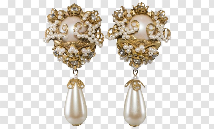 Pearl Earring Body Jewellery - Jewelry - Imitation Transparent PNG
