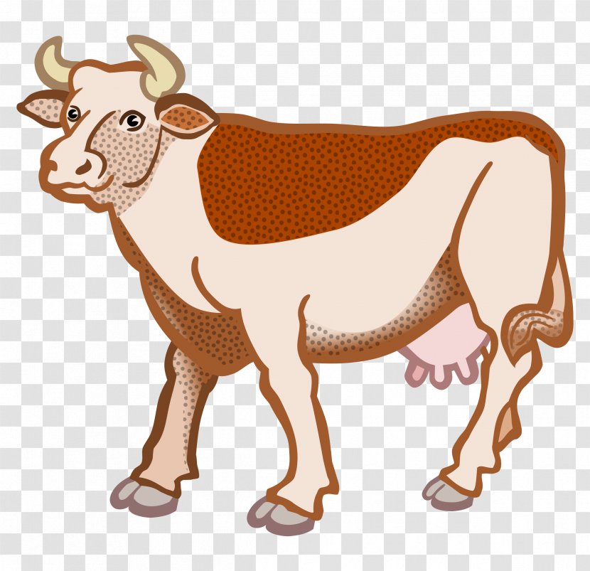 Ayrshire Cattle Jersey Dairy Clip Art - Small Flower Transparent PNG