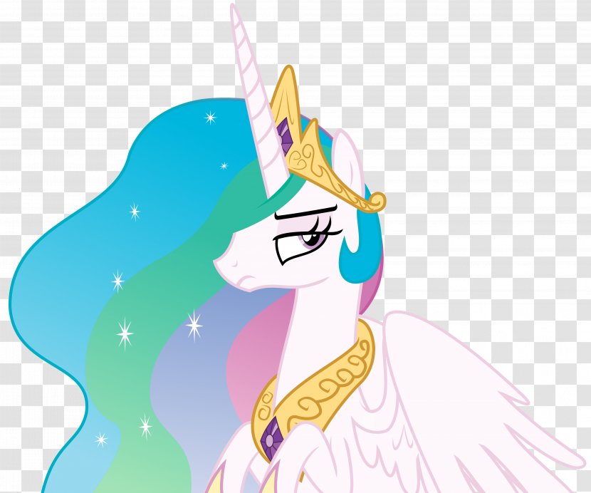Princess Celestia Twilight Sparkle Pony Luna - Cartoon Transparent PNG
