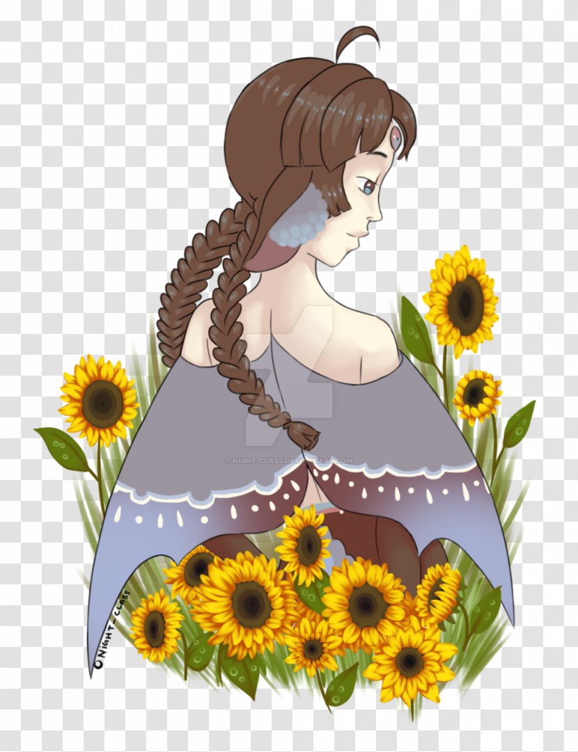 Common Sunflower Floral Design Floristry Daisy Family - Pollinator - Summer Theme Transparent PNG