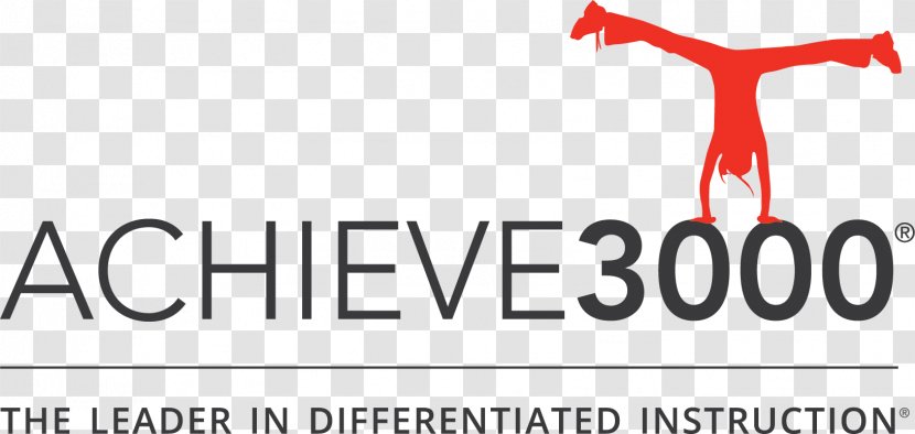 Achieve3000 Student Education School Differentiated Instruction - Logo - Professional Services Transparent PNG