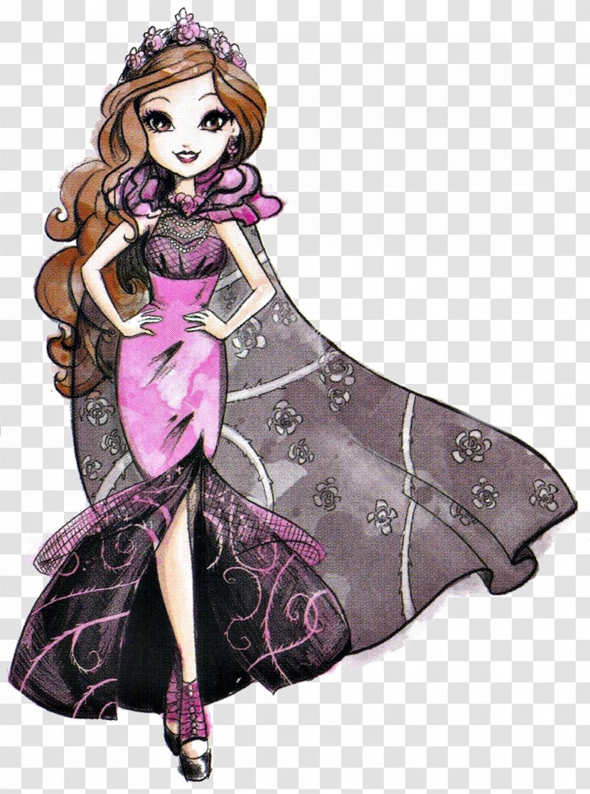Ever After High YouTube Work Of Art Doll - Fictional Character - Beauty Card Transparent PNG