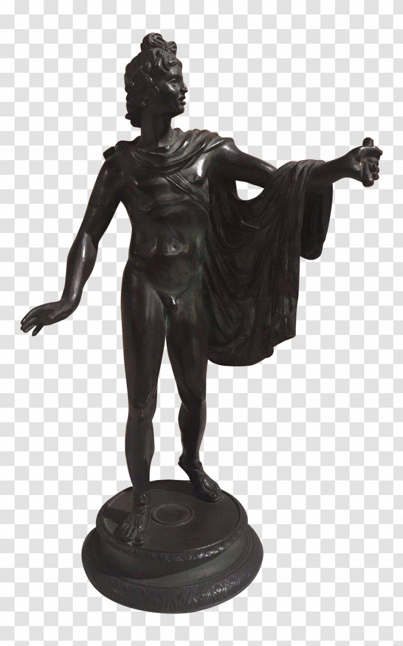 Apollo Belvedere Bronze Sculpture Classical Vatican Museums - Statue Transparent PNG