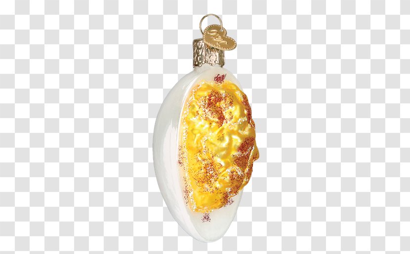 Christmas Ornament Deviled Egg Food Tree - Amber - Archaic Rhyme Transparent PNG