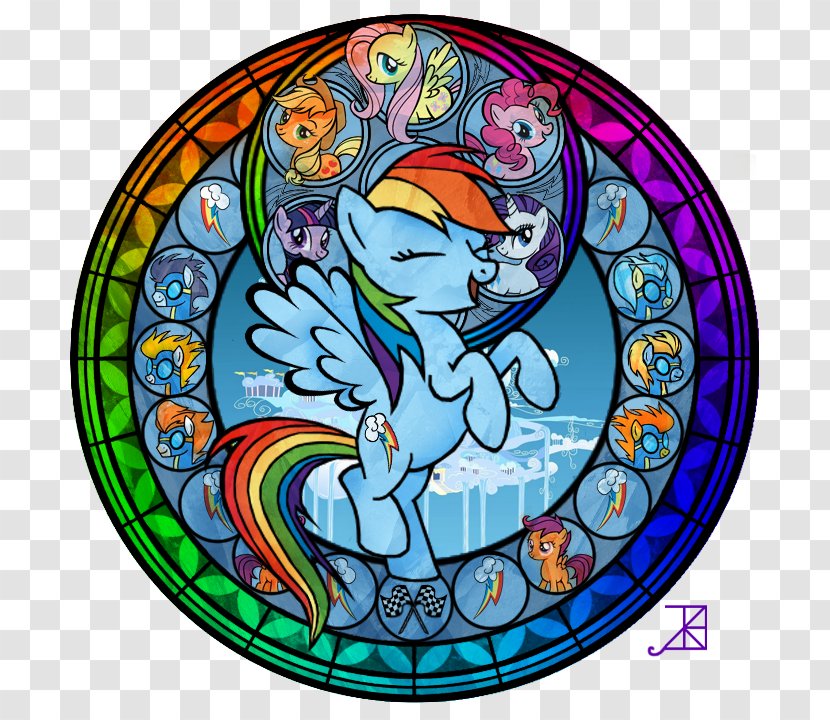 Rainbow Dash Pinkie Pie Pony Twilight Sparkle Rarity - Mythical Creature - Magic Kingdom Transparent PNG