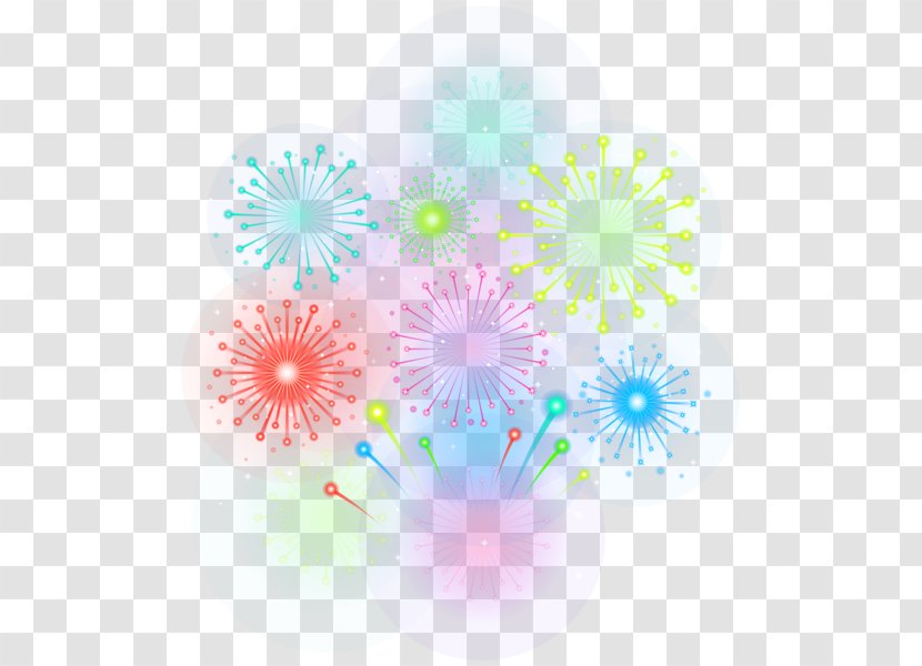 Fireworks New Year's Eve Clip Art - Flower Transparent PNG