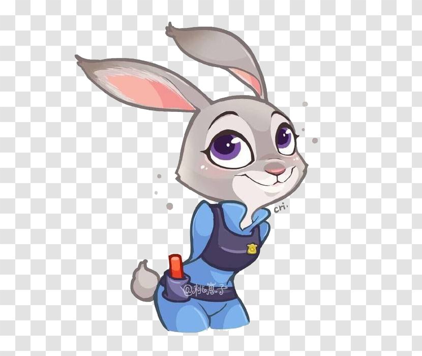 Lt. Judy Hopps Nick Wilde Rabbit Animation U0e01u0e32u0e23u0e4cu0e15u0e39u0e19u0e0du0e35u0e48u0e1bu0e38u0e48u0e19 - Avatar - Crazy Animal City Transparent PNG