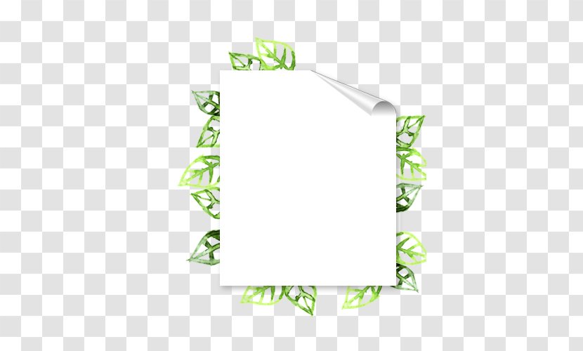 Design Leaf Rectangle Logo - Area - Square Border Transparent PNG