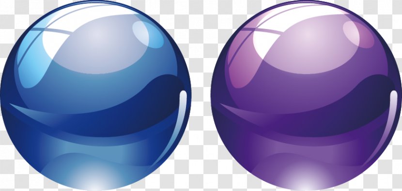 GLASS BALL Glass & Ball Blue Android - Vector Balls Transparent PNG