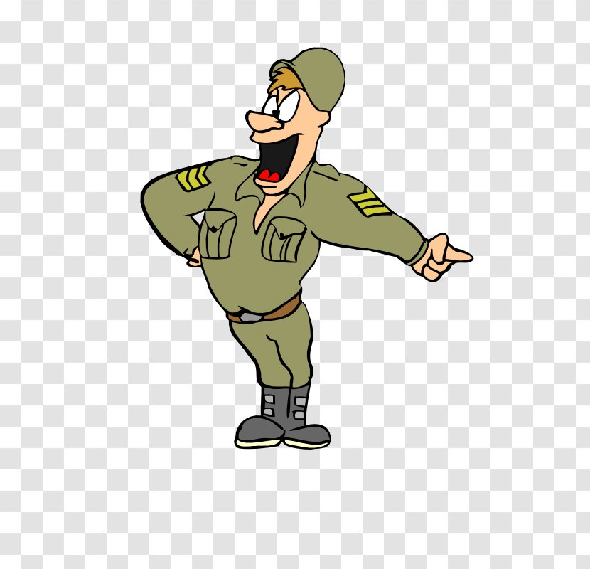Sergeant Major Drill Instructor Clip Art - Military Transparent PNG