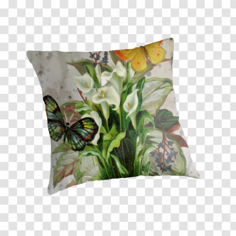 Throw Pillows Cushion - Pollinator - Butterfly Aestheticism Transparent PNG