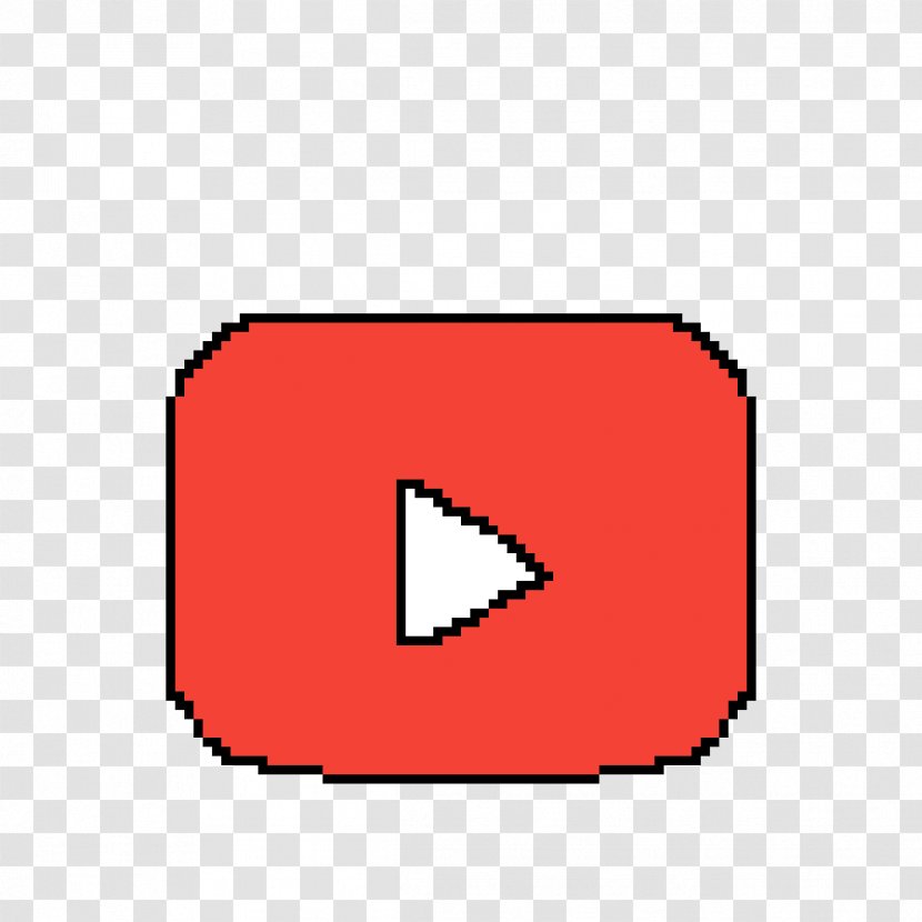 Drawing YouTube Cartoon Pixel Art - Area - Subscribe Youtube Transparent PNG