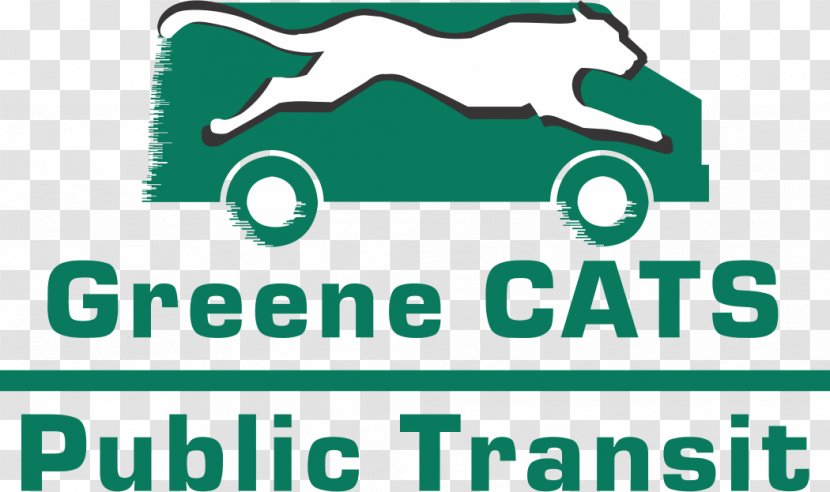 Logo Greene CATS Public Transit Brand Technology - Grass Transparent PNG