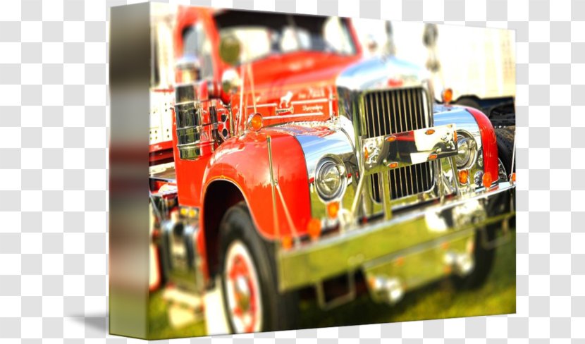 Vintage Car Model Scale Models Automotive Design - Mack Truck Transparent PNG
