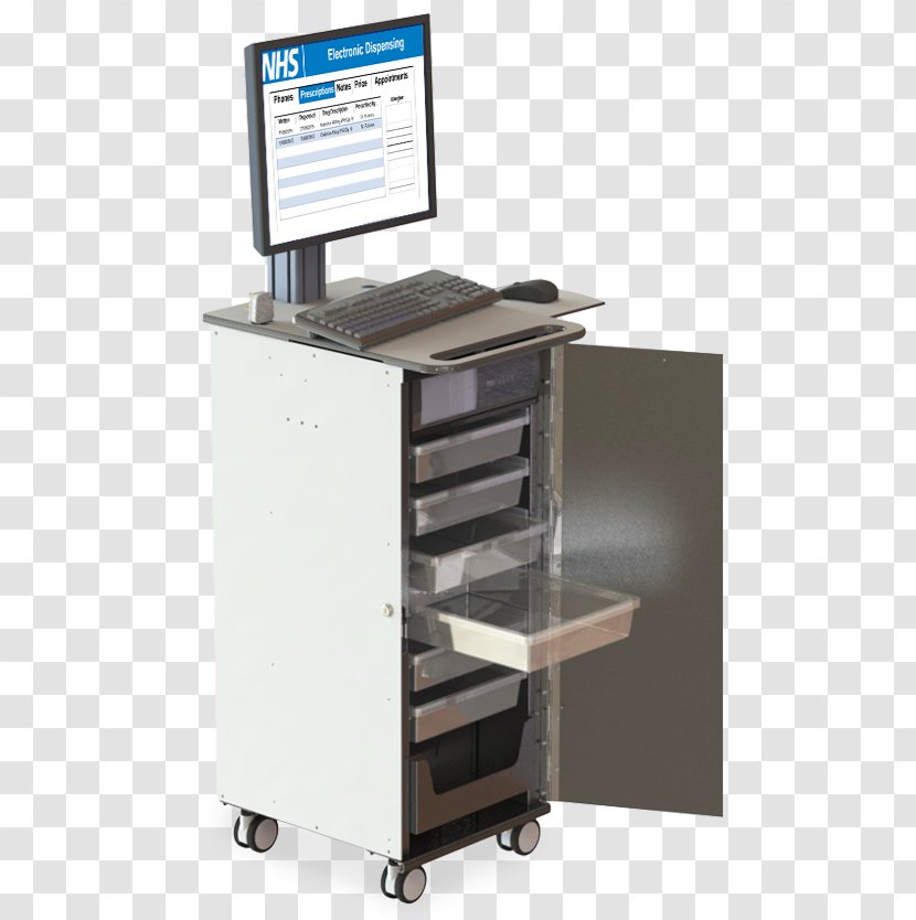 Personal Computer Mobile Computing Information Handheld Devices - Infection Control - Portable Cart Transparent PNG
