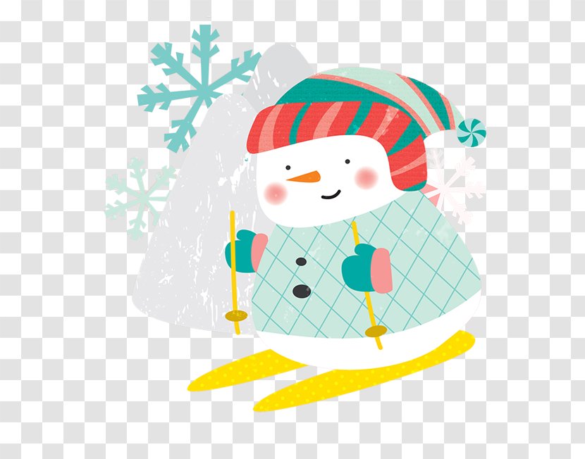 Snowman Clip Art - Holiday - Creative Material Picture Transparent PNG