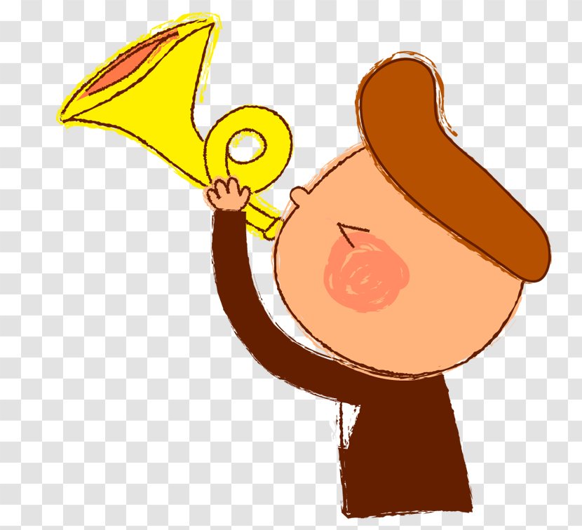 Cartoon Royalty-free Illustration - Flower - Trumpet Boy Transparent PNG