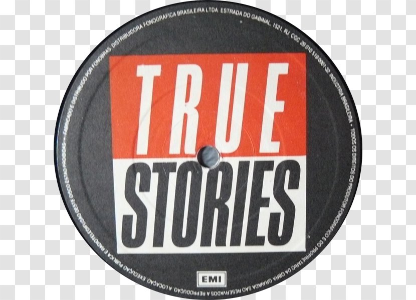 Talking Heads True Stories LP Record Album Cover Phonograph - 77 - Story Transparent PNG