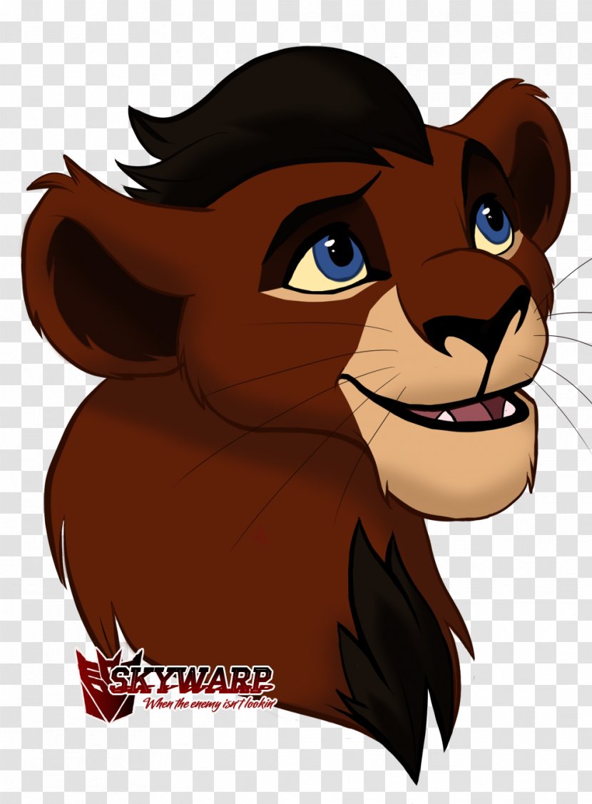 Lion Cat Dog Snout Transparent PNG