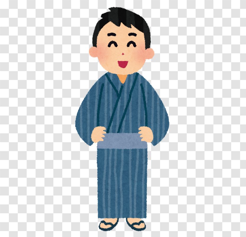 Kimono Yukata Jinbei Obi Geta - Man - Male Transparent PNG