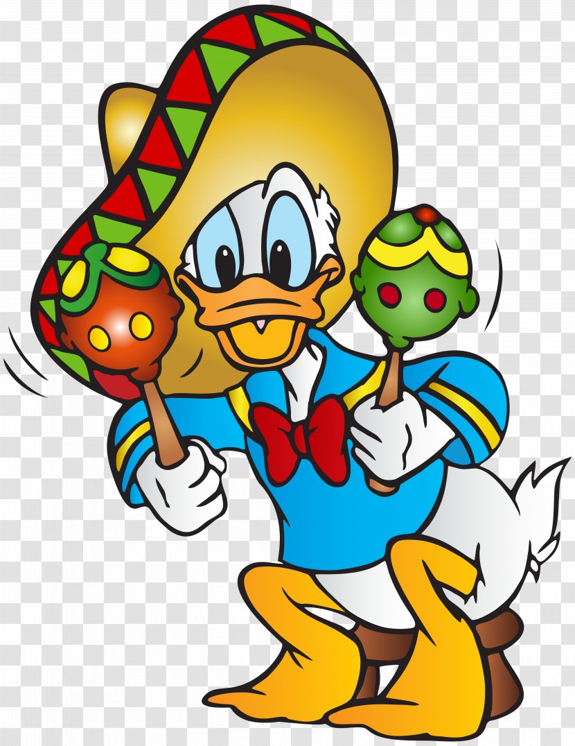 Donald Duck Minnie Mouse Daisy Mickey Mexican Cuisine Transparent PNG