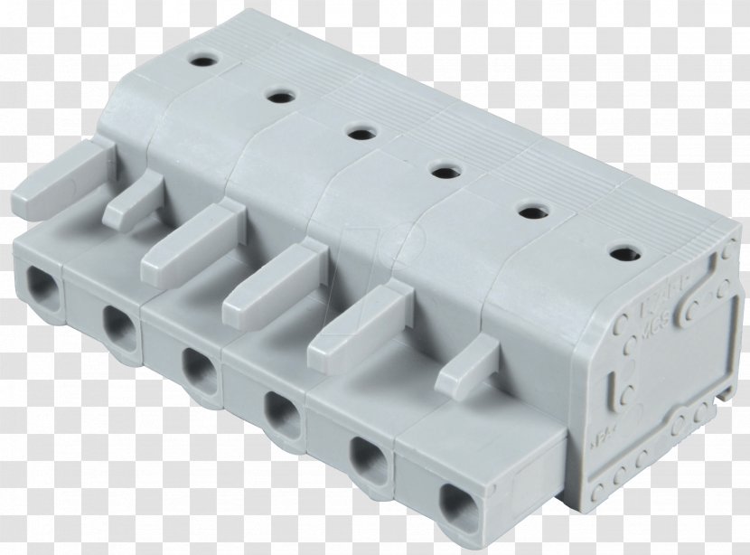WAGO Kontakttechnik Terminal Electrical Cable Connector Electronic Component - Millimeter - Punchdown Block Transparent PNG