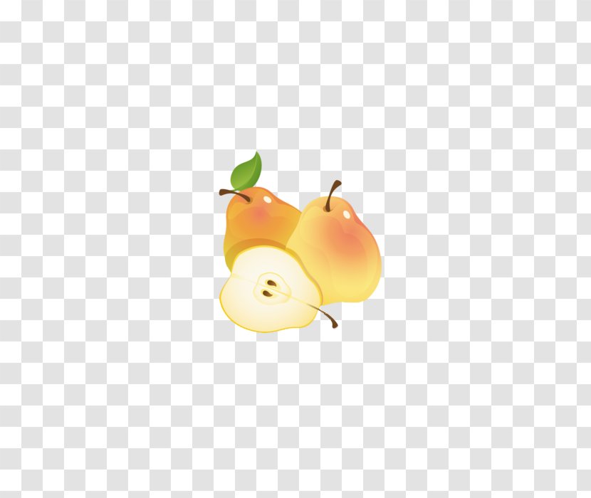 Pear Fruit Clip Art - Peach - Hand Drawn Two And A Half Sydney Transparent PNG