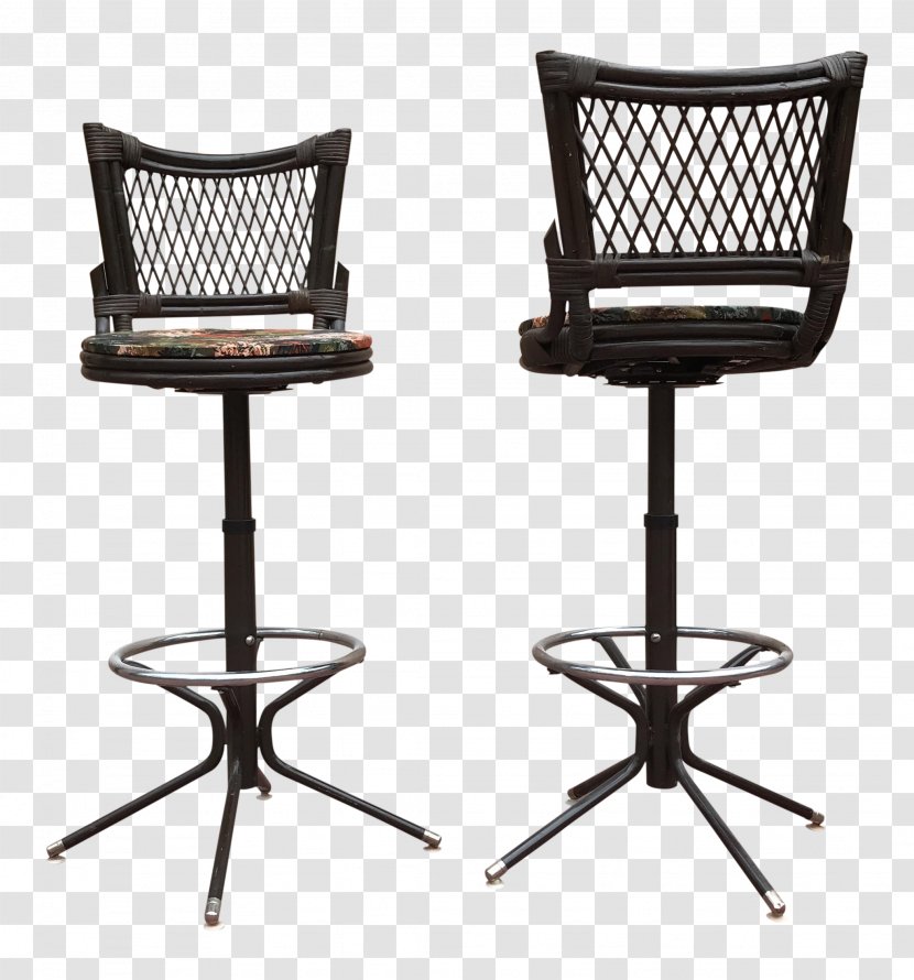 Bar Stool Chair Furniture Seat - Rattan - Colored Transparent PNG