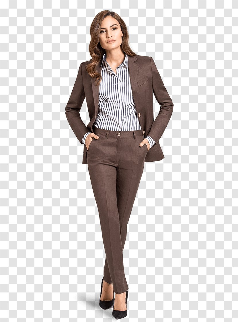 Blazer Pant Suits Pants Formal Wear - Neck - Suit Transparent PNG