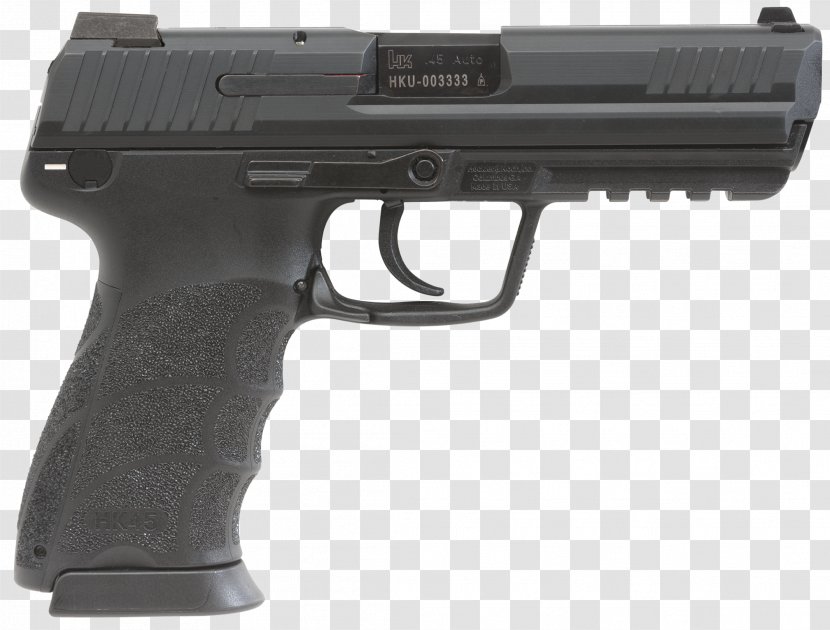 Heckler & Koch HK45 .45 ACP USP Firearm - Usp - Handgun Transparent PNG