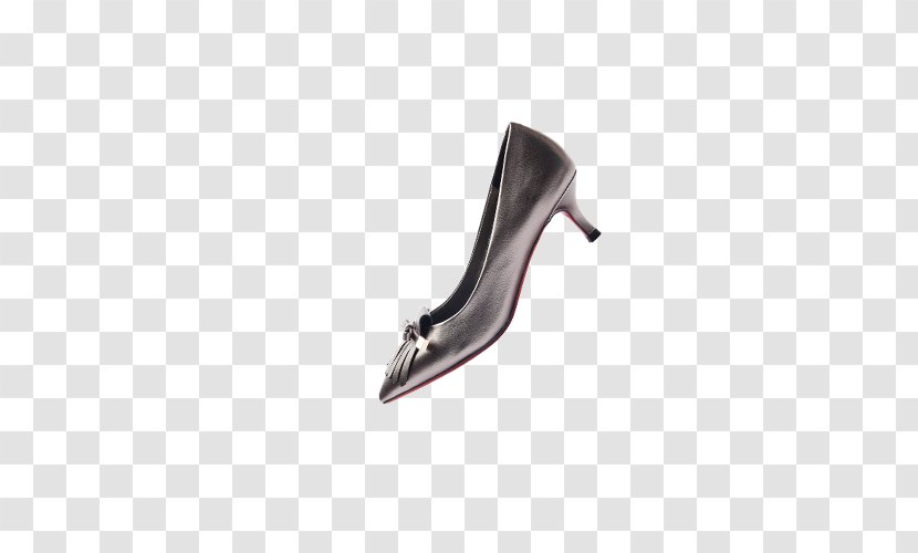 Shoe High-heeled Footwear Designer Download - Gray Lady High Heels Transparent PNG