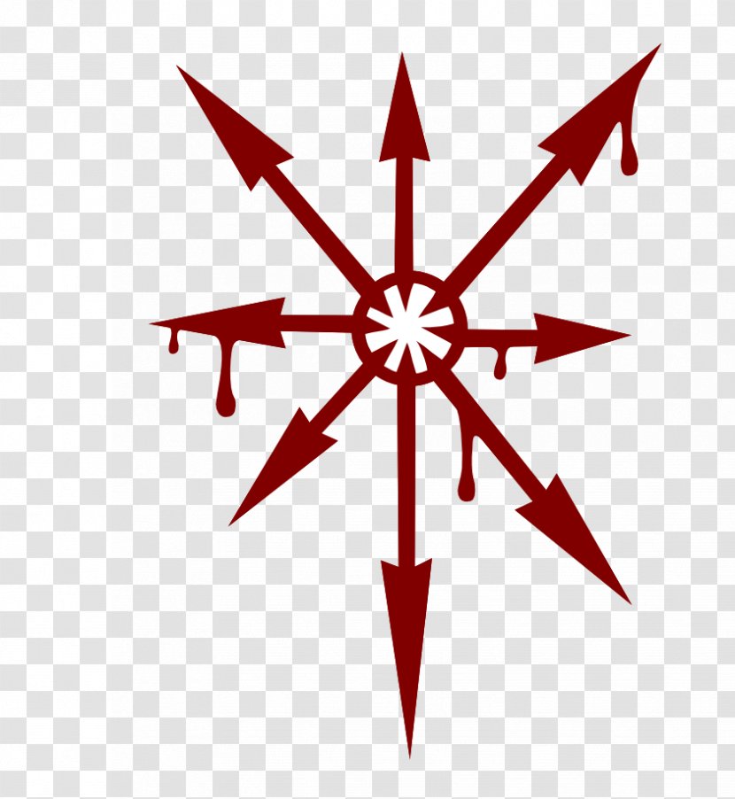 Warhammer 40,000 Chaos Space Marines Fantasy Emblem - Roleplay Transparent PNG