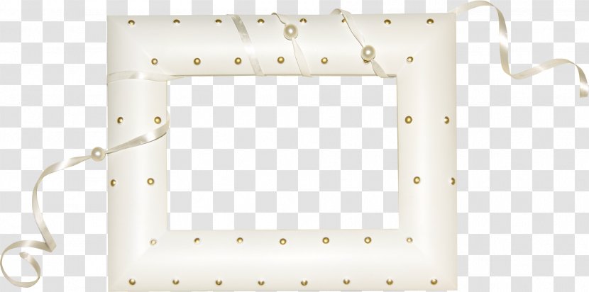 White Picture Frame - Colombe - Ribbon Transparent PNG