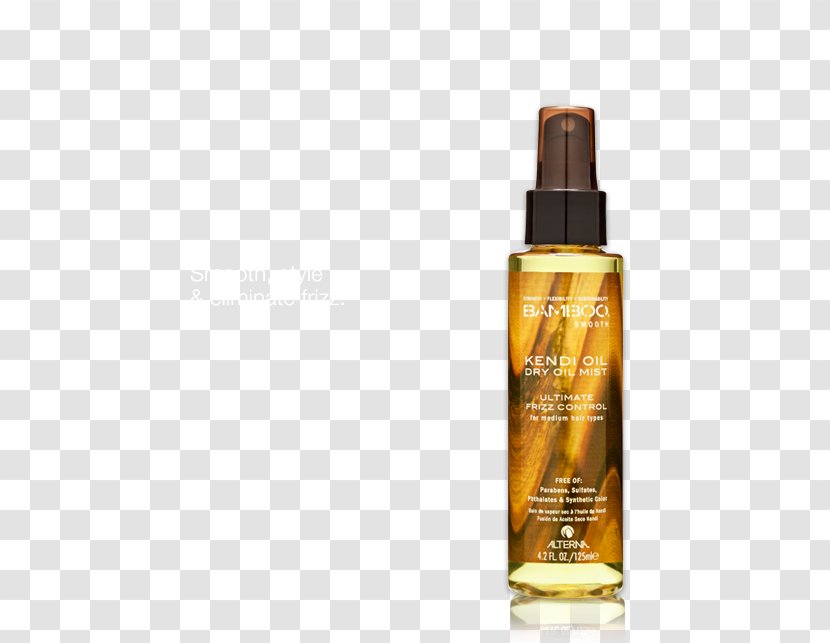 Alterna Bamboo Smooth Kendi Dry Oil Mist Pure Treatment Anti-Humidity Hair Spray Care Transparent PNG