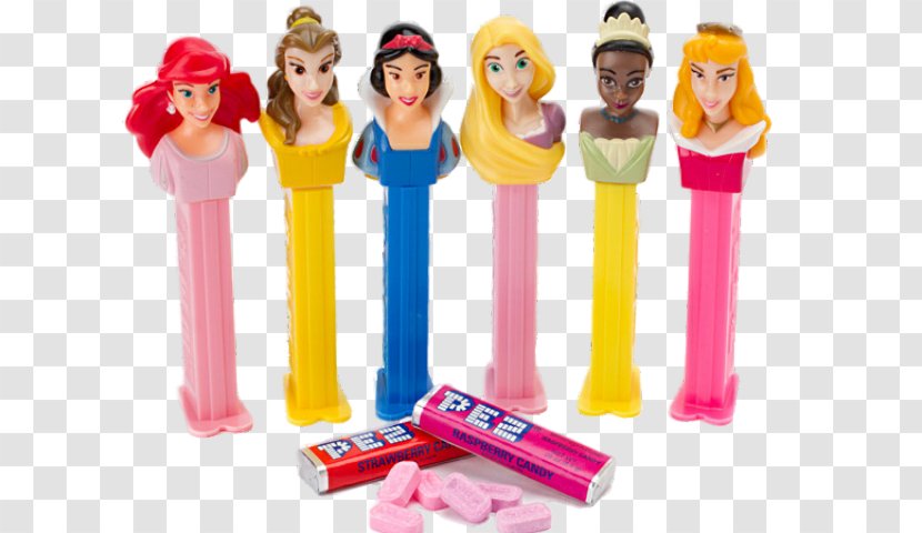 Rapunzel Pez Disney Princess Candy Tiana - Confectionery Transparent PNG