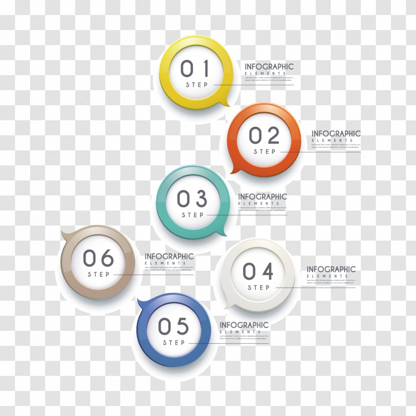 Infographic - Brand - Creative Circle Ppt Transparent PNG