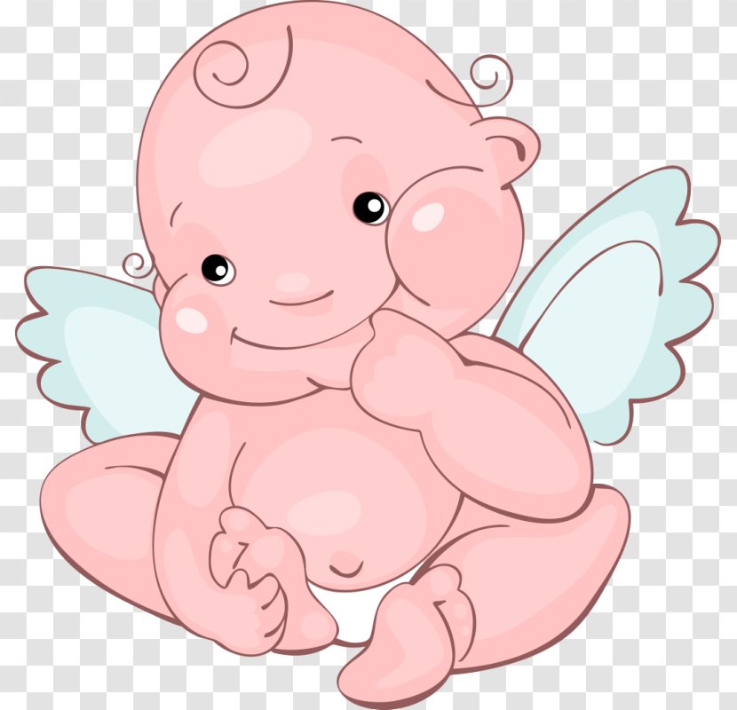 Clip Art - Watercolor - Baby Angel Transparent PNG