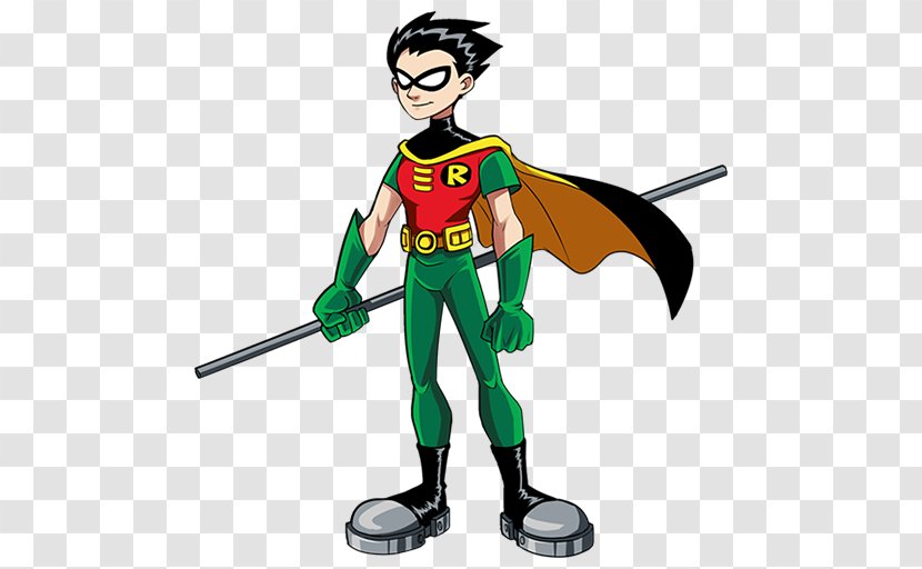 Robin Nightwing Batman Clip Art - Action Figure - Teen Titans Transparent PNG