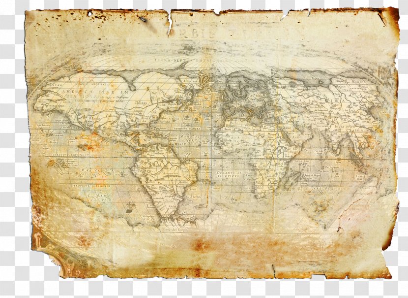 Voyages Of Christopher Columbus World Map Day - Treasure Transparent PNG