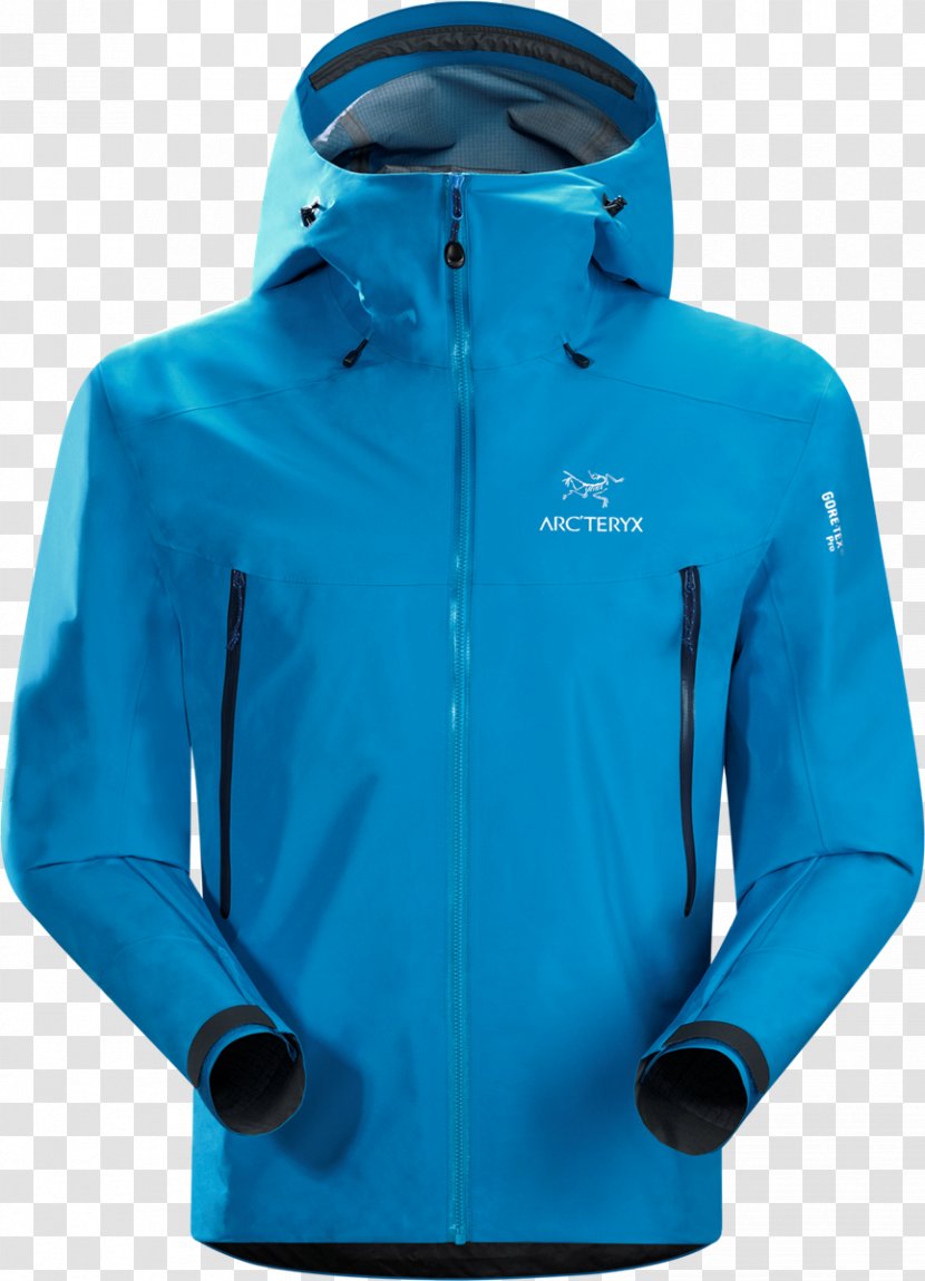 Hoodie Arc'teryx Gore-Tex Jacket The North Face - Windstopper Transparent PNG