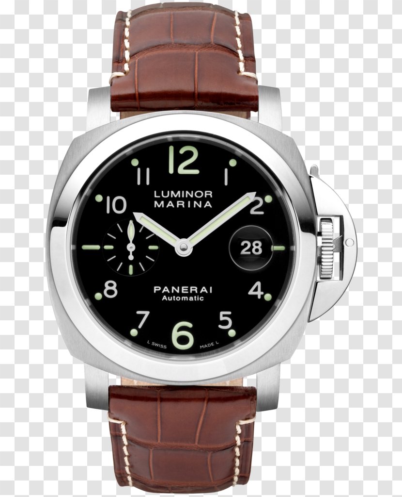 Automatic Watch Panerai Men's Luminor Marina 1950 3 Days Radiomir - Strap Transparent PNG