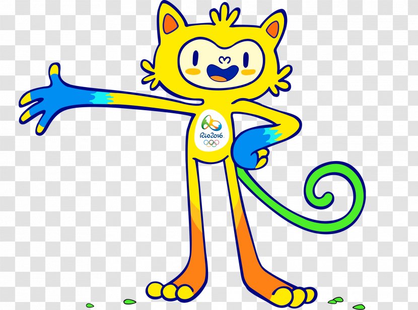 2016 Summer Olympics 2020 Rio De Janeiro Paralympic Games Mascot - Olympic Mascots Transparent PNG